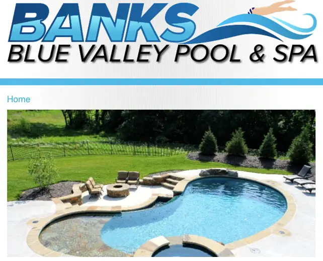 banks blue valley pool and spa