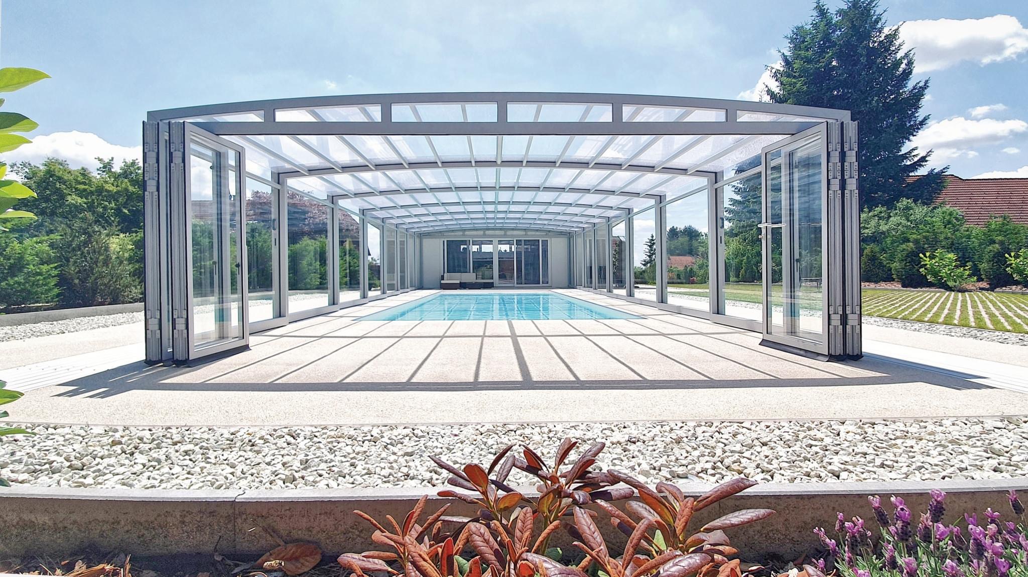 Polycarbonate Swimming Pool Enclosure
