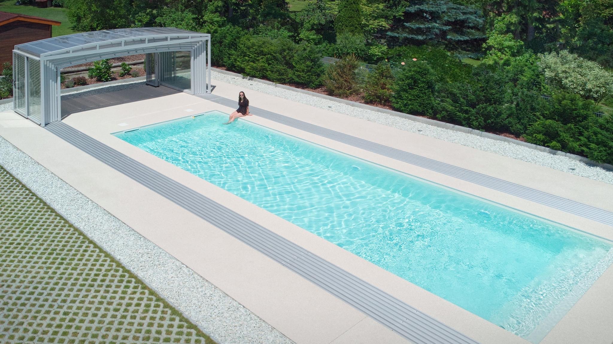 Polycarbonate Pool Enclosure