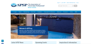 The association of swimming pool and spa professionals