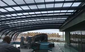 Excelite Model Y swimming pool enclosure