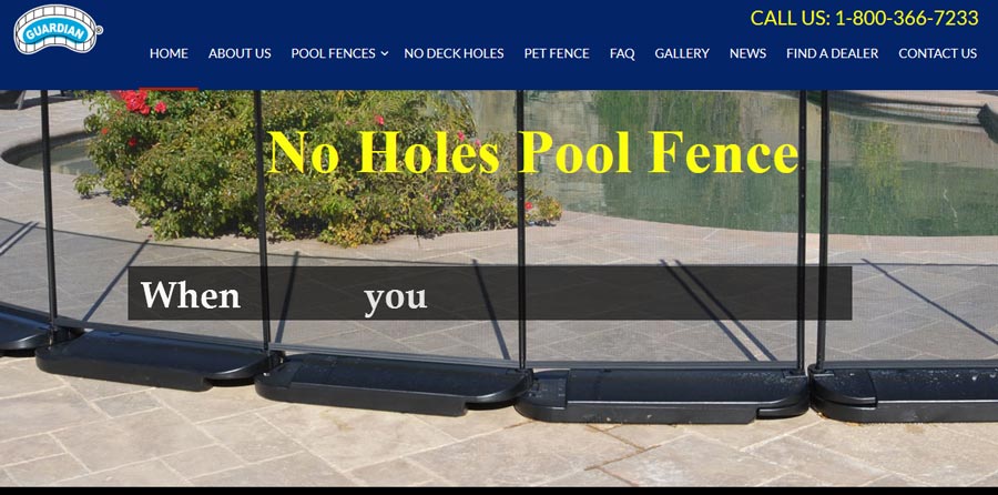 Guardian Pool Fence