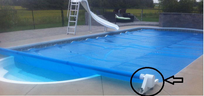 A motorized pool system