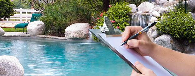 Inspect the entire pool regularly for safety concerns