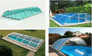 Pool enclosure designs