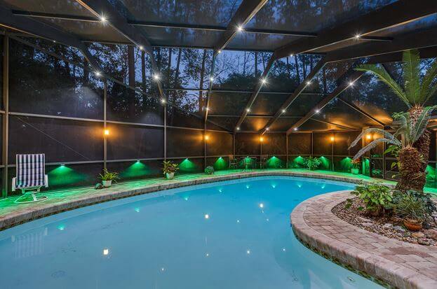 Indoor pool enclosure