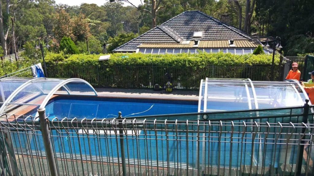 Retractable pool enclosure company